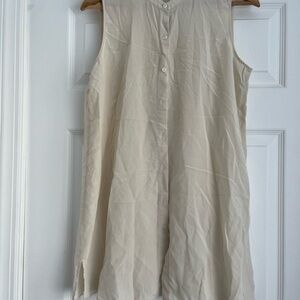 Eileen Fisher oversized blouse size S/P